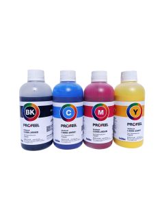 Tinta Pigmentada C5000 Kit 4 x250ml InkTec Profeel para Canon Gx6010 Gx7010 TC20 TA20 TA30 : BCMY