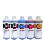 Tinta C9020_C9021 Kit 5 Litros InkTec Profeel para Canon : Pigmentada (Black x2) + Corante (CMY)  