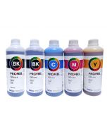 Tinta C9020_C9021 Kit 5 Litros InkTec Profeel para Canon : Black(Pig.) +Black(Corante) +CMY(Corante x3) 